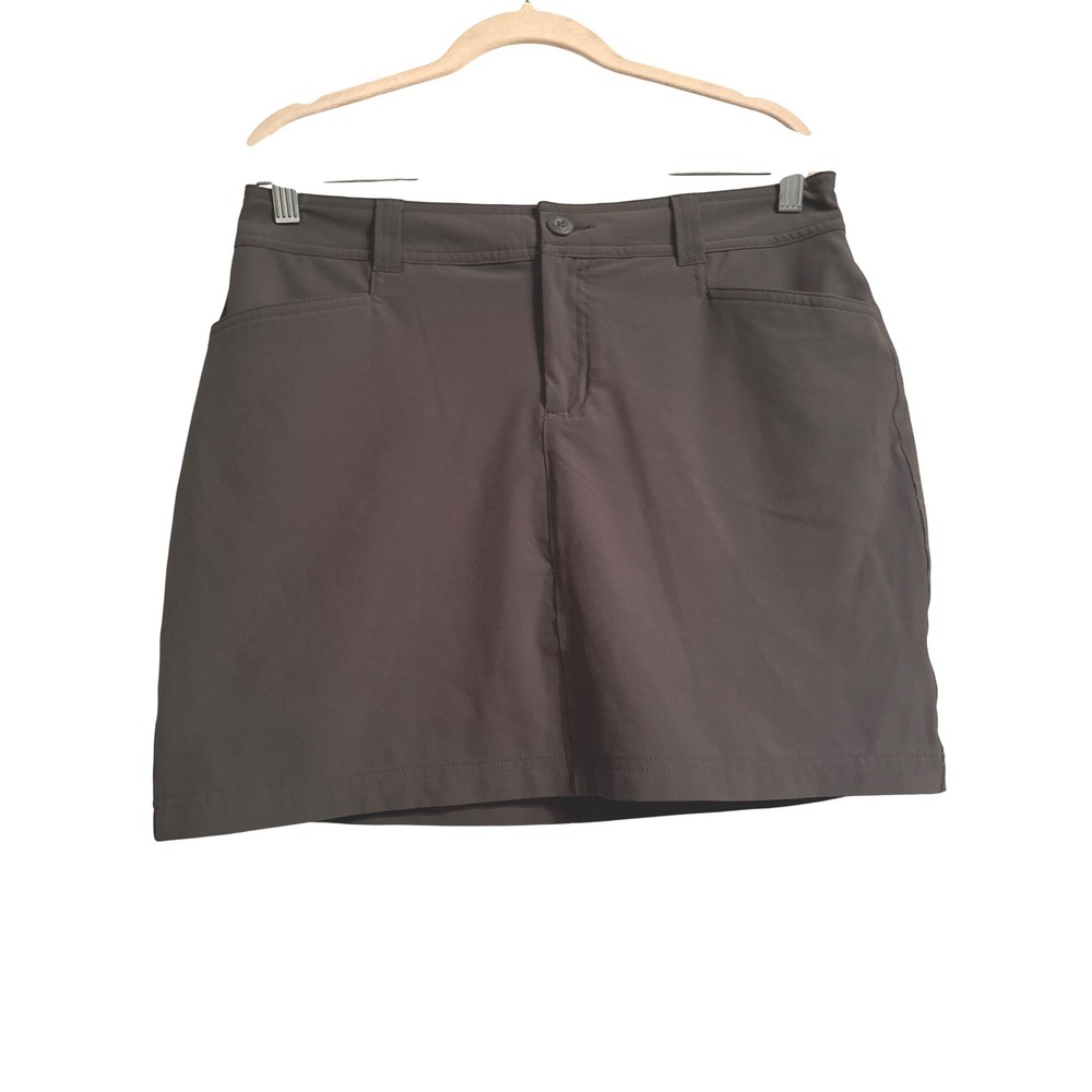 Outdoor Golf Hiking Activewear Eddie Bauer Womens Size 8 Skort Gray